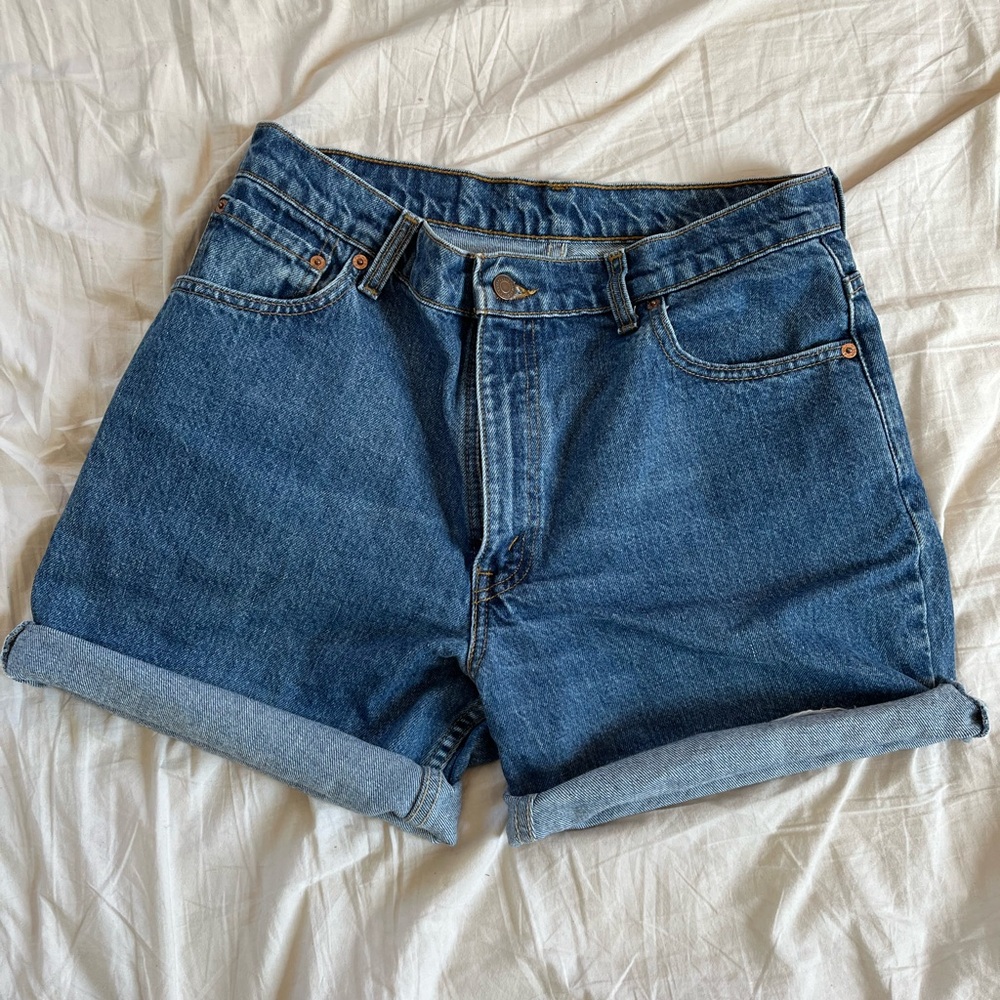 Levi's Women's Blue Jean Shorts